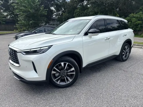 Another view of 2023 INFINITI QX60 LUXE for sale in Seffner, FL at Evo Motors