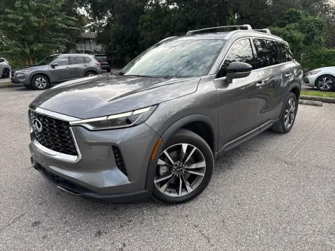 Photos of 2023 INFINITI QX60 LUXE for sale in Seffner, FL at Evo Motors
