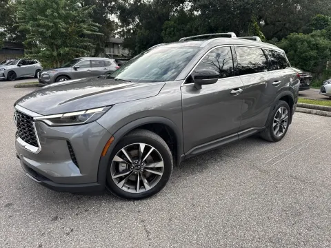 Another view of 2023 INFINITI QX60 LUXE for sale in Seffner, FL at Evo Motors