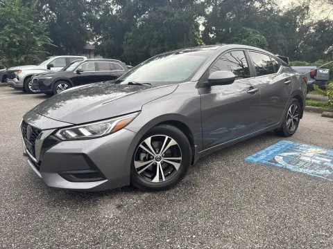 Another view of 2021 Nissan Sentra SV for sale in Seffner, FL at Evo Motors