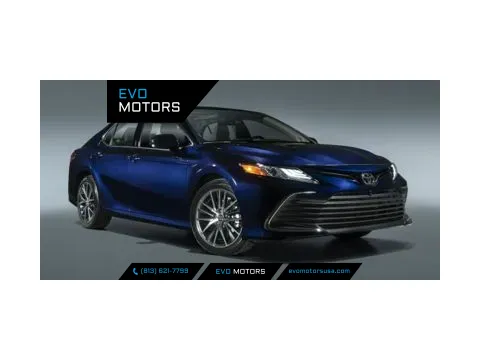 Black 2021 Toyota Camry SE Nightshade for sale in Seffner, FL