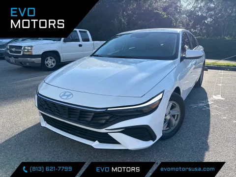 White 2026 Hyundai Elantra SE for sale in Seffner, FL