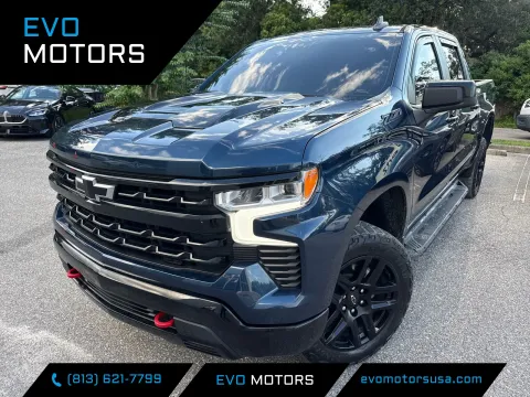 Blue 2023 Chevrolet Silverado 1500 LT Trail Boss for sale in Seffner, FL