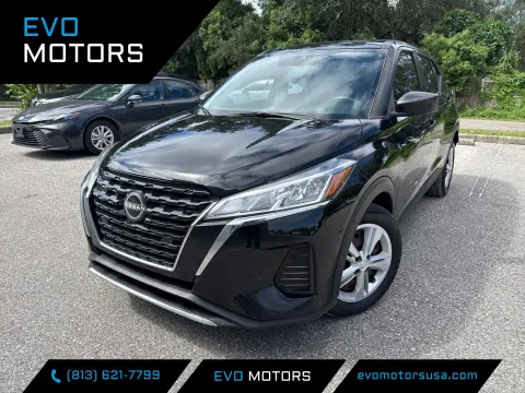 Black 2022 Nissan Kicks S for sale in Seffner, FL