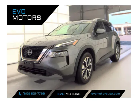 Gray 2023 Nissan Rogue SV AWD W/PREMIUM PKG. * LTHR * PANO * for sale in Seffner, FL