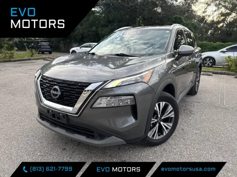 Gray 2023 Nissan Rogue SV AWD W/PREMIUM PKG. * LTHR * PANO * for sale in Seffner, FL