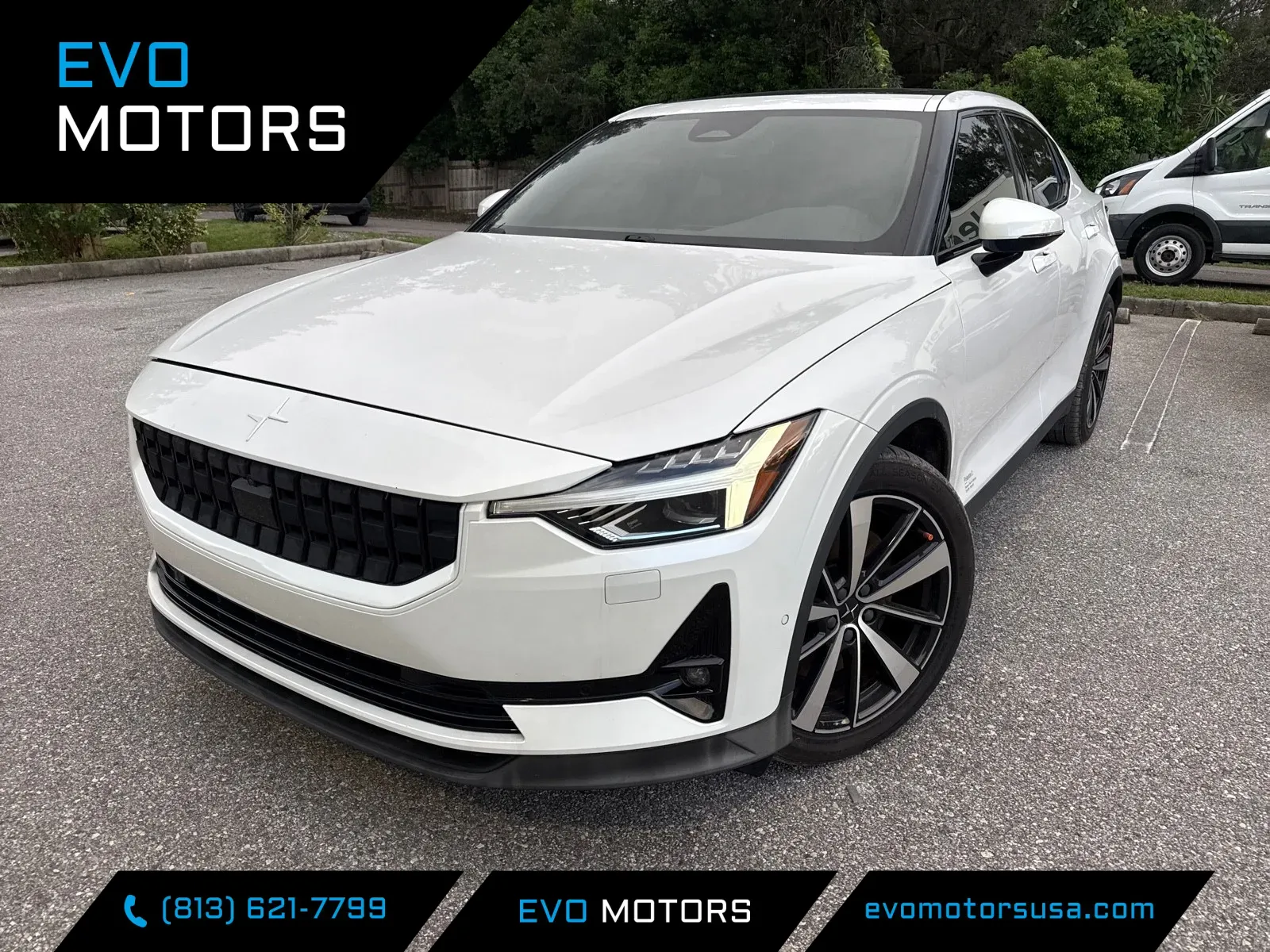 White 2021 Polestar 2 Launch Edition for sale in Seffner, FL