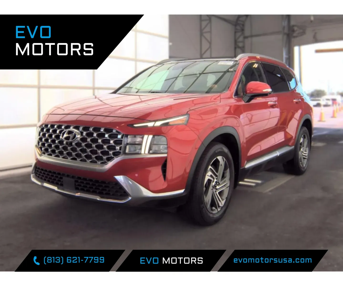 Red 2023 Hyundai Santa Fe SEL w/PREMIUM PKG * LTHR * PANO * for sale in Seffner, FL