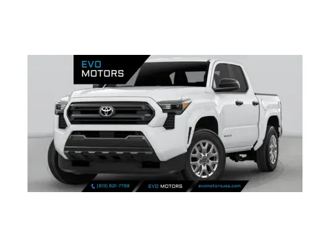 White 2025 Toyota Tacoma SR for sale in Seffner, FL