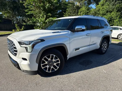 Another view of 2025 Toyota Sequoia Platinum for sale in Seffner, FL at Evo Motors