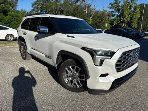 More photos of 2025 Toyota Sequoia Platinum at Evo Motors, FL