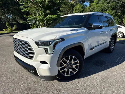 Photos of 2025 Toyota Sequoia Platinum for sale in Seffner, FL at Evo Motors
