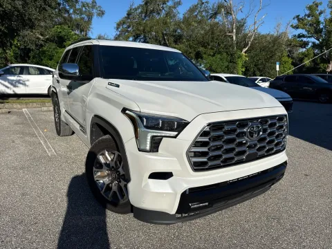 More photos of 2025 Toyota Sequoia Platinum at Evo Motors, FL