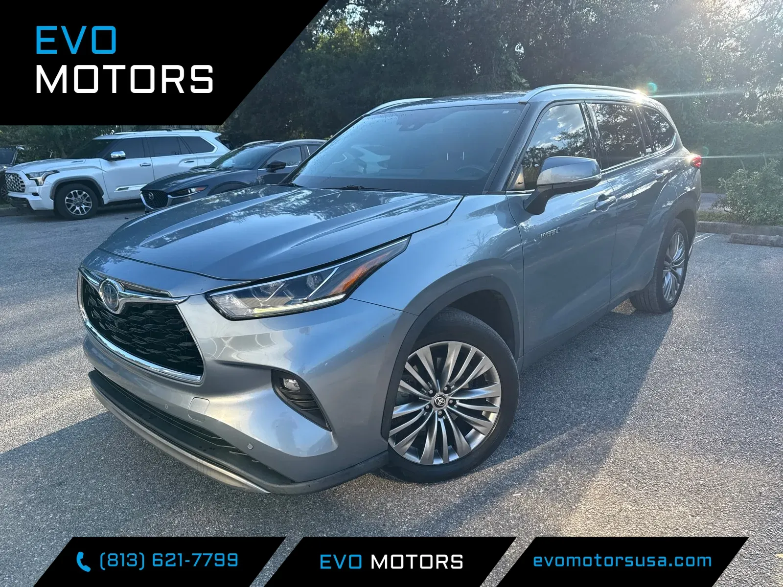 Unknown 2021 Toyota Highlander Hybrid Platinum for sale in Seffner, FL