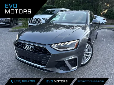 Gray 2023 Audi A4 Sedan S line Premium Plus for sale in Seffner, FL