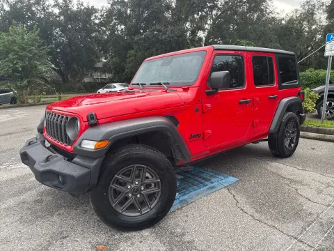 Another view of 2025 Jeep Wrangler Sport S for sale in Seffner, FL at Evo Motors