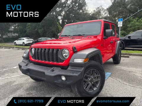 Red 2025 Jeep Wrangler Sport S for sale in Seffner, FL