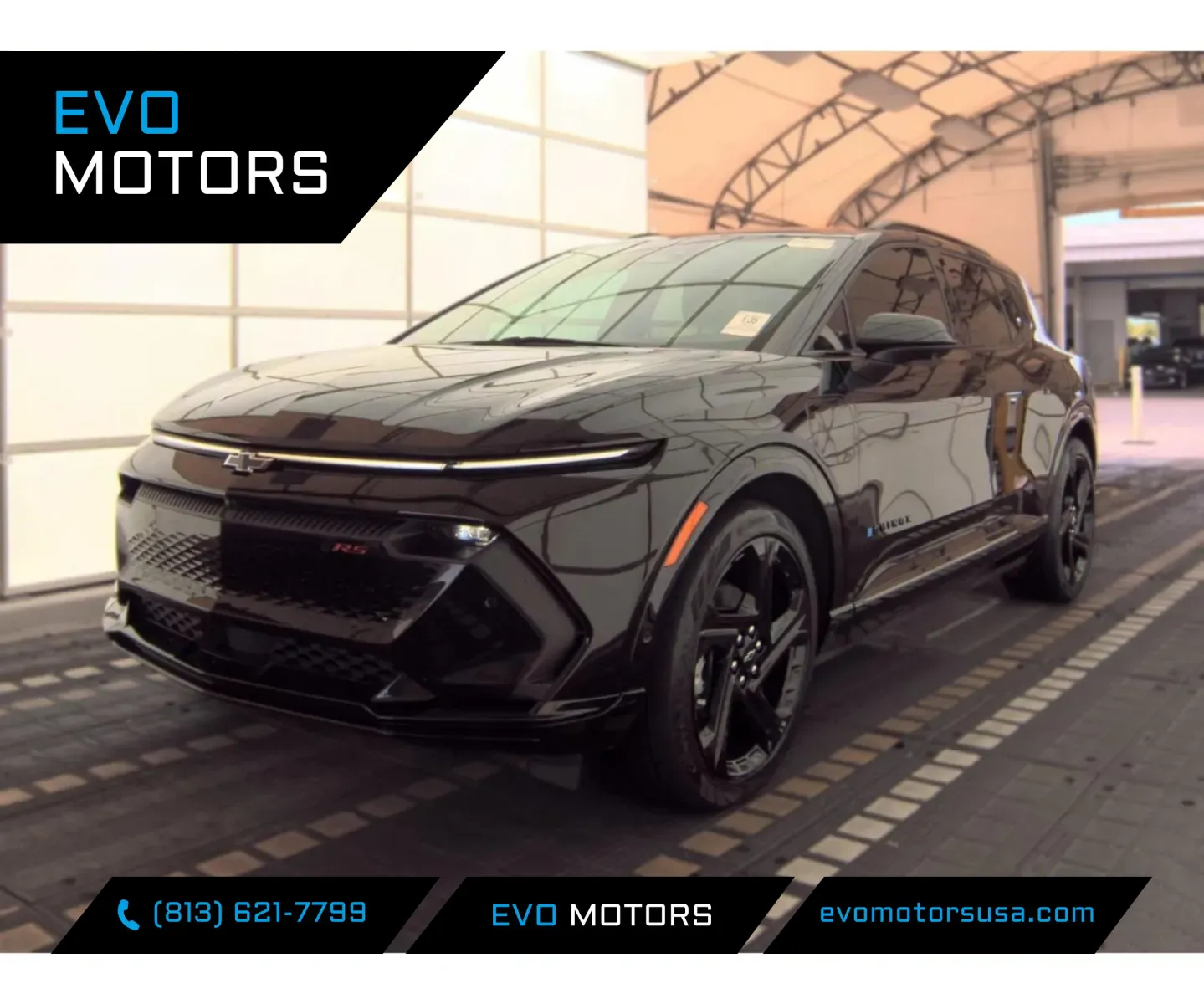 Black 2024 Chevrolet Equinox EV RS for sale in Seffner, FL