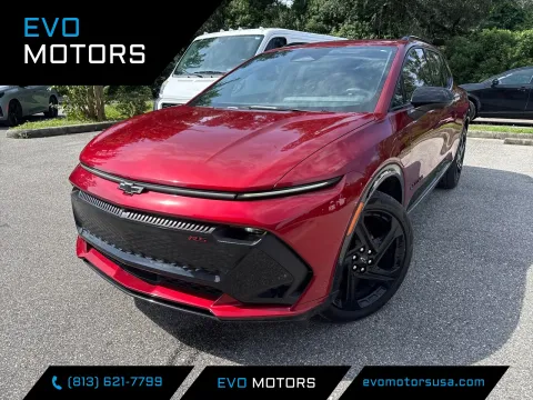 Red 2025 Chevrolet Equinox EV RS for sale in Seffner, FL