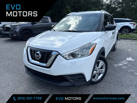 White 2019 Nissan Kicks S for sale in Seffner, FL