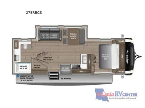 Photos of 2026 Jayco EAGLE HT 275RBCS for sale in Alexandria, LA at Cenla RV Center - Alexandria