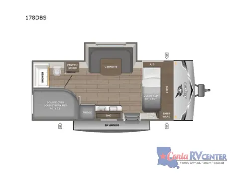 Photos of 2026 Jayco JAY FLIGHT SLX 178DBS for sale in Alexandria, LA at Cenla RV Center - Alexandria