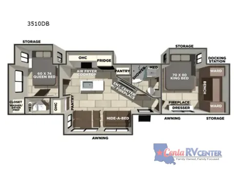 Photos of 2026 Forest River LACROSSE 3510DB for sale in Alexandria, LA at Cenla RV Center - Alexandria