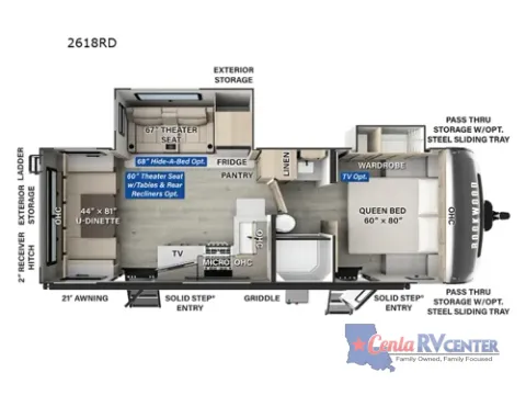 Photos of 2025 Forest River ROCKWOOD 2816RD for sale in Alexandria, LA at Cenla RV Center - Alexandria