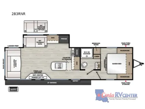 Photos of 2026 Coachmen RV CATALINA LEGACY 283RNR for sale in Alexandria, LA at Cenla RV Center - Alexandria