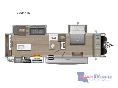 Photos of 2026 Jayco EAGLE HT 320MKTS for sale in Alexandria, LA at Cenla RV Center - Alexandria