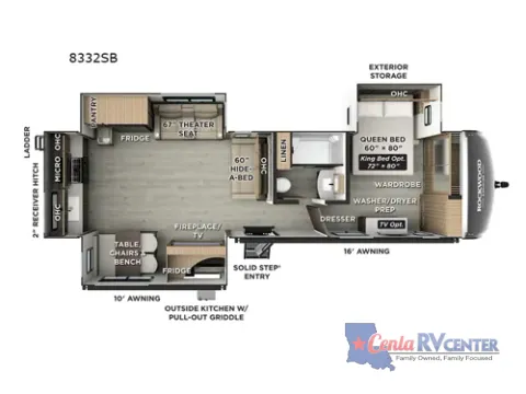 Photos of 2026 Forest River ROCKWOOD 8332SB for sale in Alexandria, LA at Cenla RV Center - Alexandria