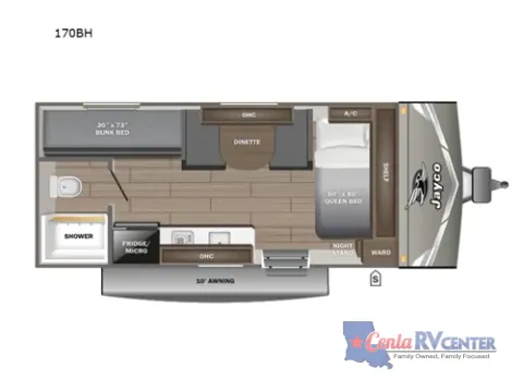 Photos of 2027 Jayco JAY FLIGHT SLX 170BH for sale in Alexandria, LA at Cenla RV Center - Alexandria