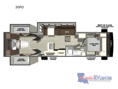 Photos of 2027 Forest River AVENGER 30PO for sale in Alexandria, LA at Cenla RV Center - Alexandria