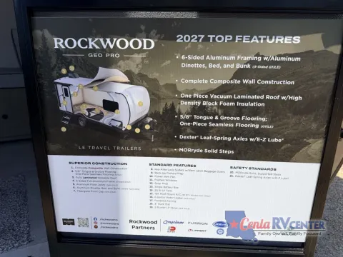 More photos of 2027 Forest River ROCKWOOD GEO LITE 17LE at Cenla RV Center - Alexandria, LA