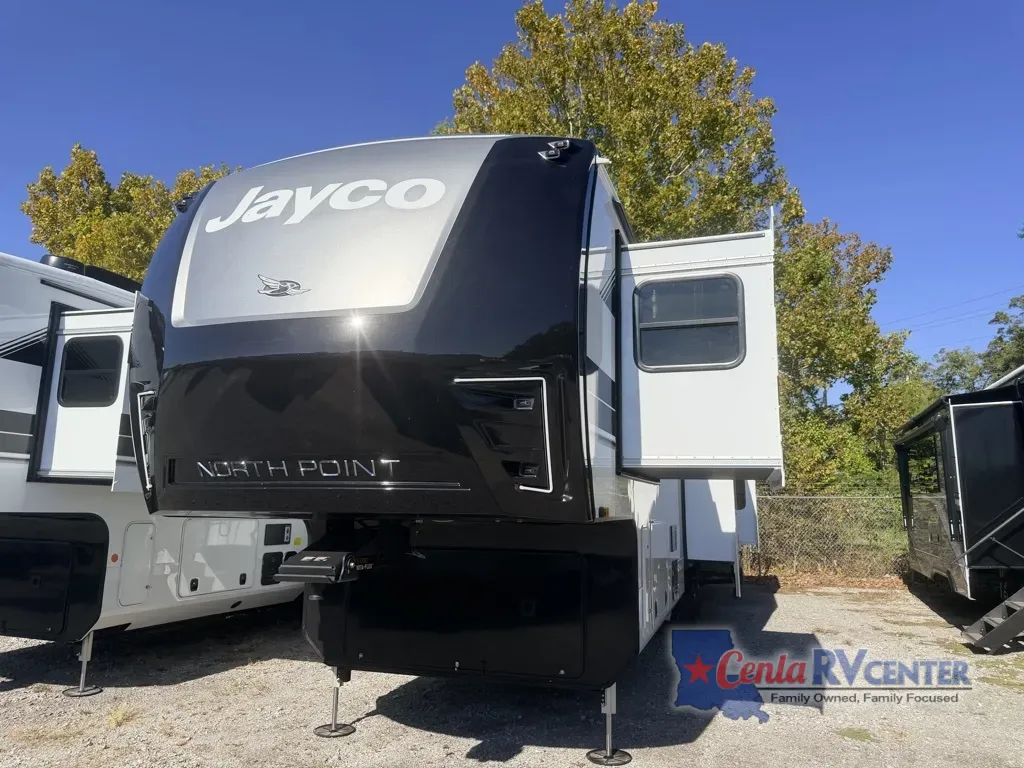 White 2027 Jayco NORTH POINT 375TBDB for sale in Alexandria, LA