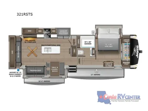Photos of 2026 Jayco EAGLE 321RSTS for sale in Monroe, LA at Cenla RV Center - Monroe