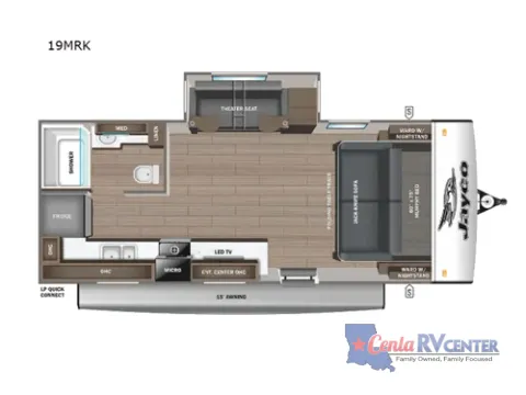 Photos of 2026 Jayco JAY FEATHER 19MRK for sale in Monroe, LA at Cenla RV Center - Monroe
