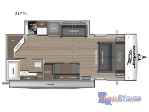 Photos of 2026 Jayco JAY FEATHER 21MML for sale in Monroe, LA at Cenla RV Center - Monroe