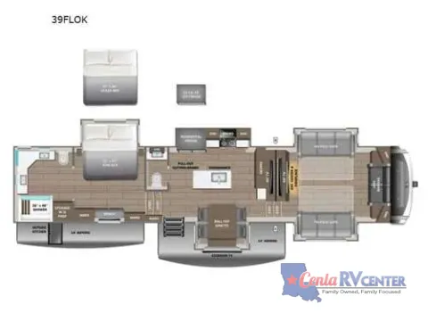 Photos of 2026 Jayco PINNACLE 39FLOK for sale in Monroe, LA at Cenla RV Center - Monroe