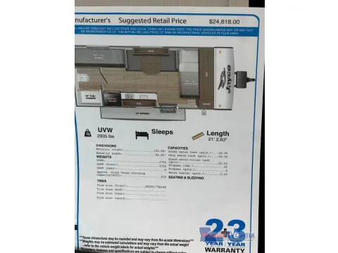 More photos of 2026 Jayco JAY FEATHER AIR 17BHSL at Cenla RV Center - Monroe, LA