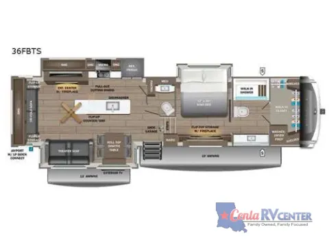 Photos of 2027 Jayco PINNACLE 36FBTS for sale in Monroe, LA at Cenla RV Center - Monroe