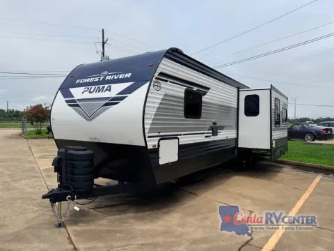 White 2027 Forest River PUMA 337BH for sale in Monroe, LA