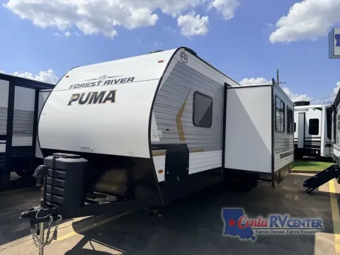 White 2027 Forest River PUMA 303BHCE for sale in Monroe, LA