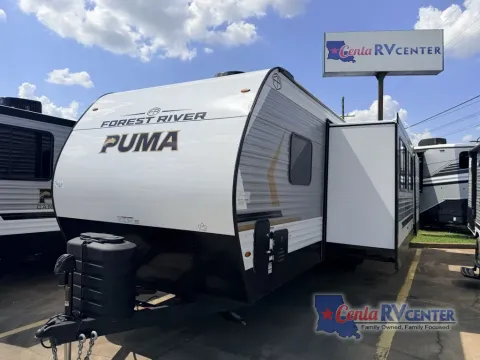 White 2027 Forest River PUMA 305BHCE for sale in Monroe, LA