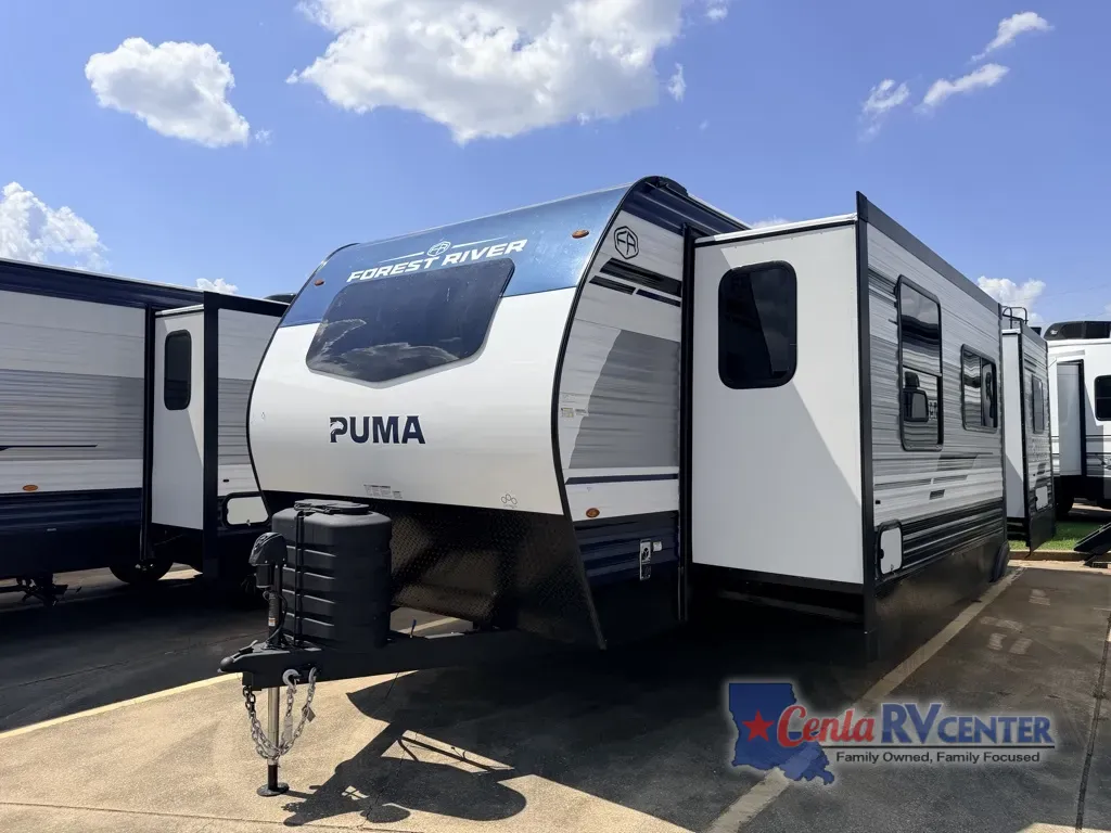 White 2027 Forest River PUMA 26FKDS for sale in Monroe, LA