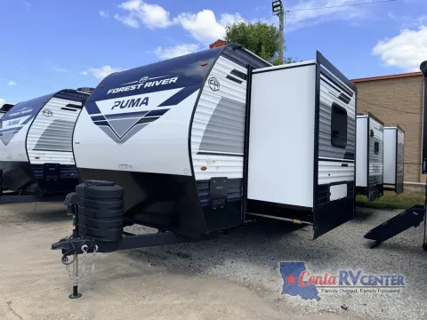 White 2027 Forest River PUMA 340DB for sale in Monroe, LA