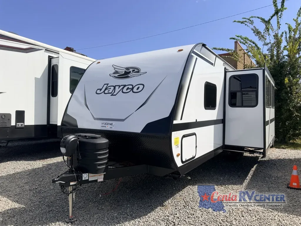 White 2027 Jayco JAY FEATHER 26BHSL for sale in Monroe, LA
