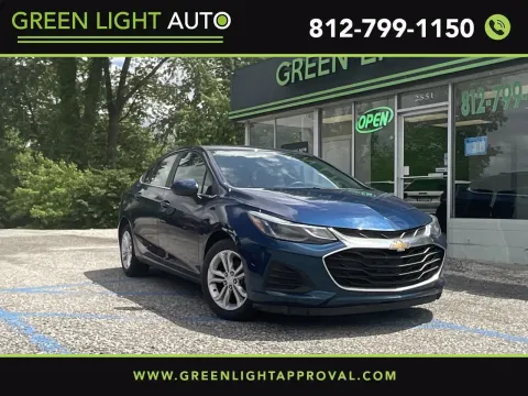 Blue 2019 Chevrolet Cruze LT for sale in Columbus, IN