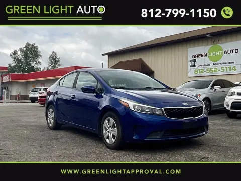 Blue 2017 Kia Forte LX for sale in Columbus, IN