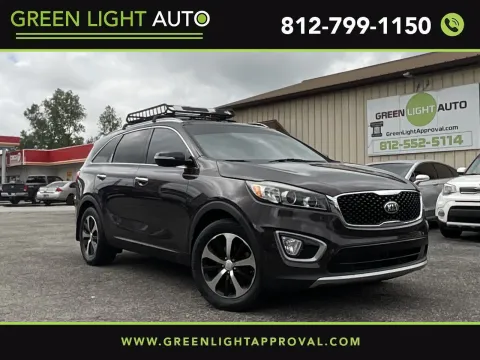 Black 2016 Kia Sorento EX for sale in Columbus, IN